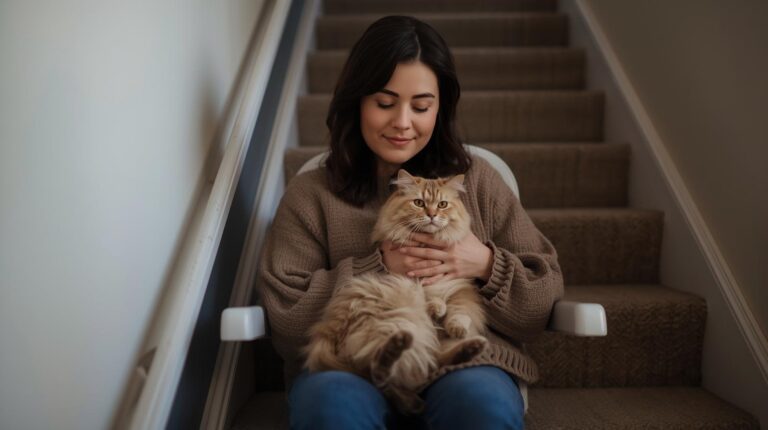 How to Safely Use a Stair Lift When You Have Pets at Home   